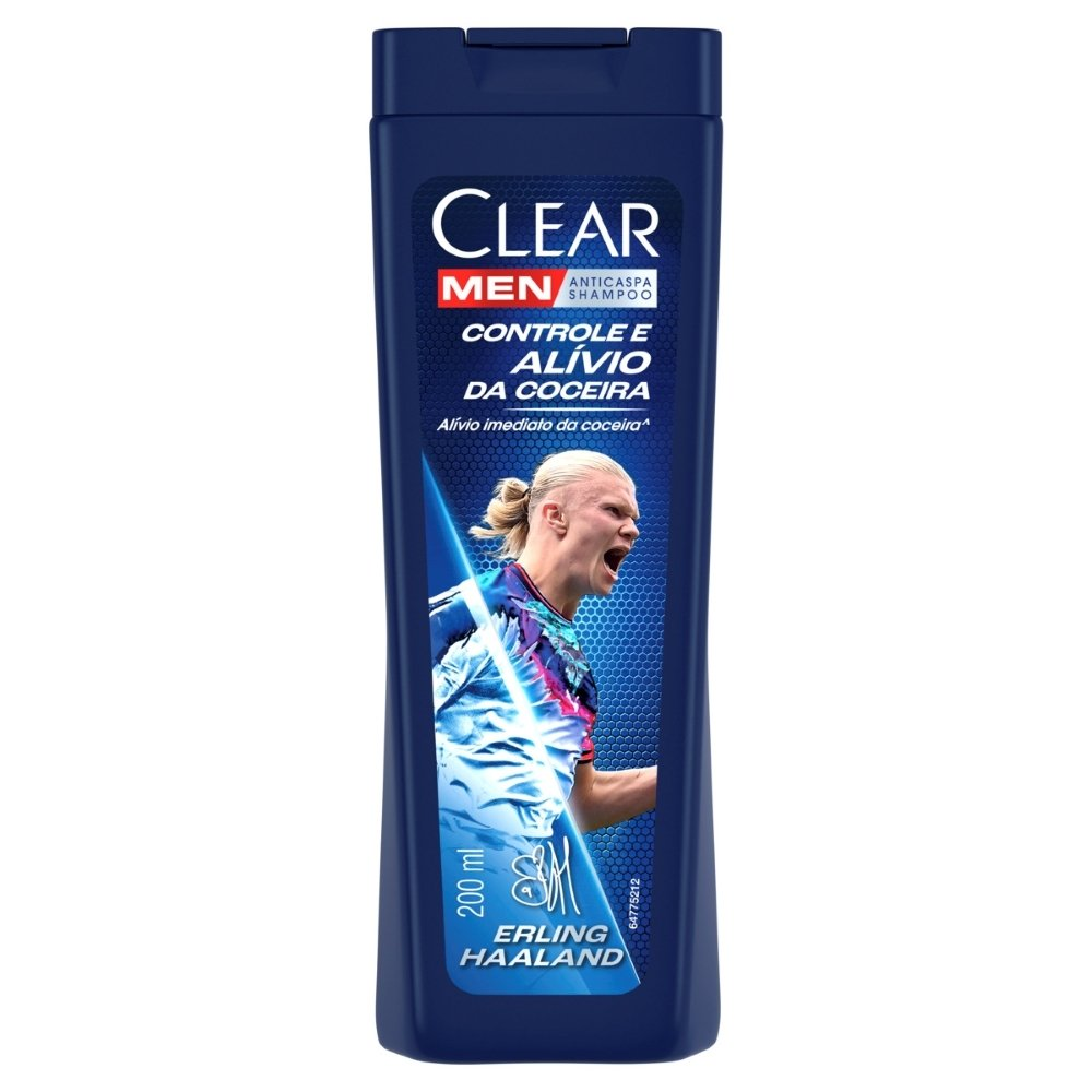 Shampoo Clear Anti-Caspa Controle e Alívio da Coceira Men 200ml Shampoo Clear Anti-Caspa Controle e Alívio da Coceira Men 200ml