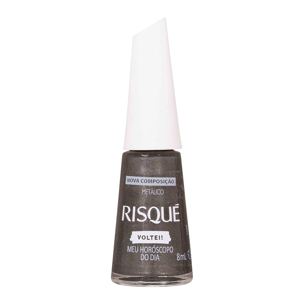 Esmalte Risqué Metálico Meu Horóscopo do Dia Comercial 8ml Esmalte Risqué Metálico Meu Horóscopo do Dia Comercial 8ml