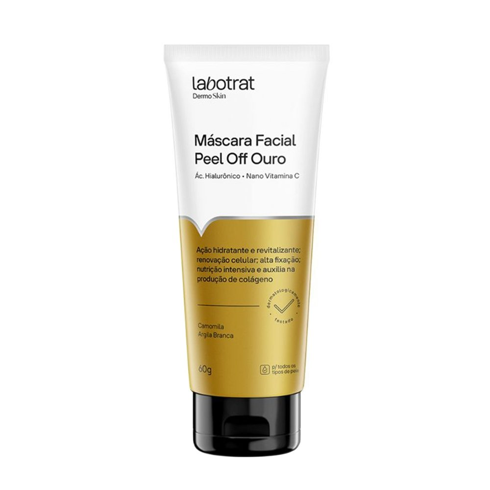 Máscara Facial Labotrat Peel Off Ouro Dermo Skin 60g Máscara Facial Labotrat Peel Off Ouro Dermo Skin 60g