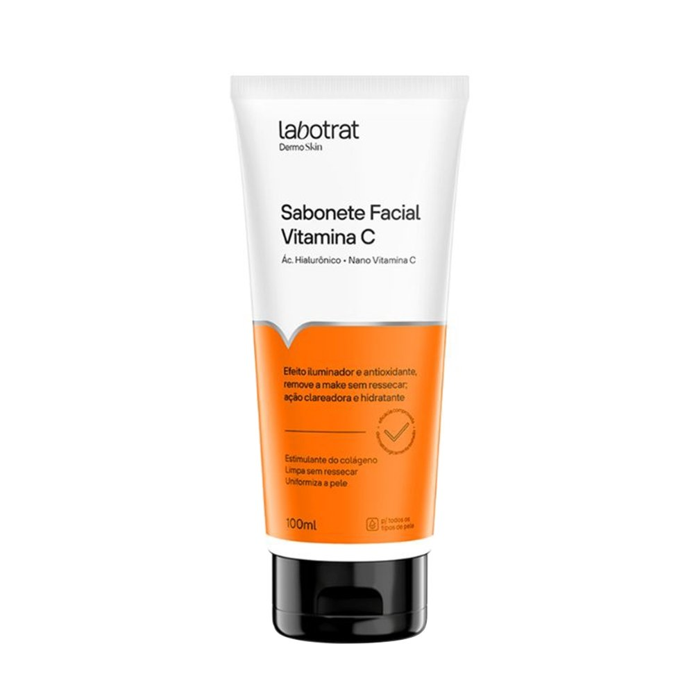 Sabonete Facial Labotrat Dermo Skin Vitamina C 100ml Sabonete Facial Labotrat Dermo Skin Vitamina C 100ml