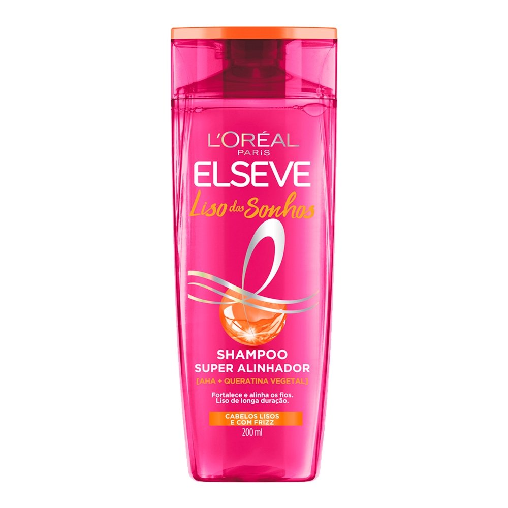 Shampoo Elseve Liso dos Sonhos 200ml Shampoo Elseve Liso dos Sonhos 200ml