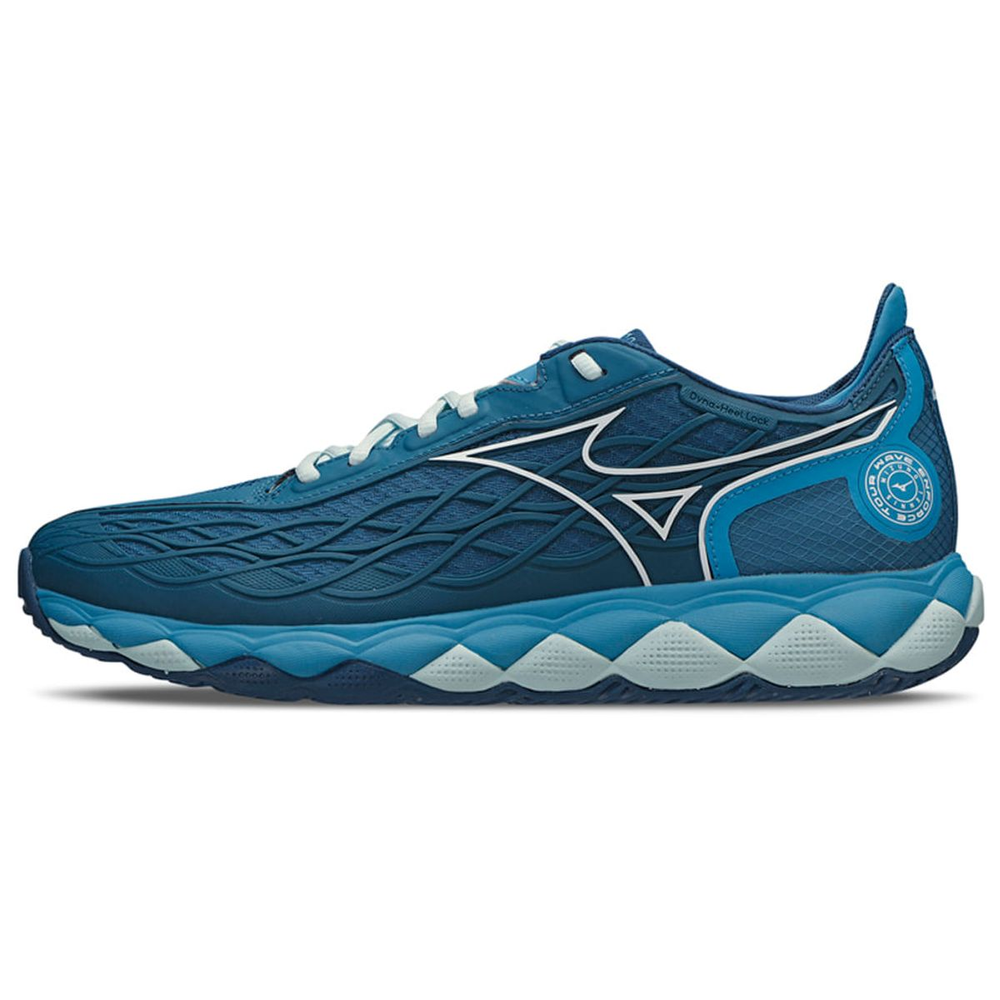 Tênis de Tennis Masculino Mizuno Wave Enforce Tour All Court 40 Azul Tênis de Tennis Masculino Mizuno Wave Enforce Tour All Court 40 Azul