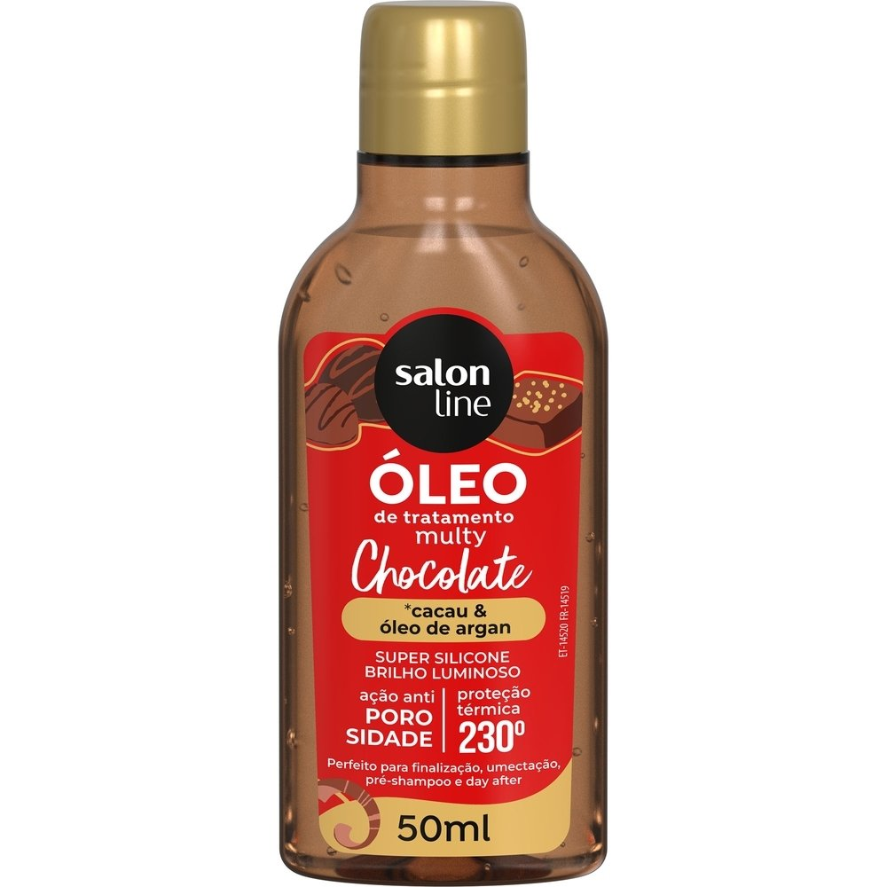 Óleos Salon Line Cachos dos Sonhos Multy Irrestível Chocolate 50ml Óleos Salon Line Cachos dos Sonhos Multy Irrestível Chocolate 50ml