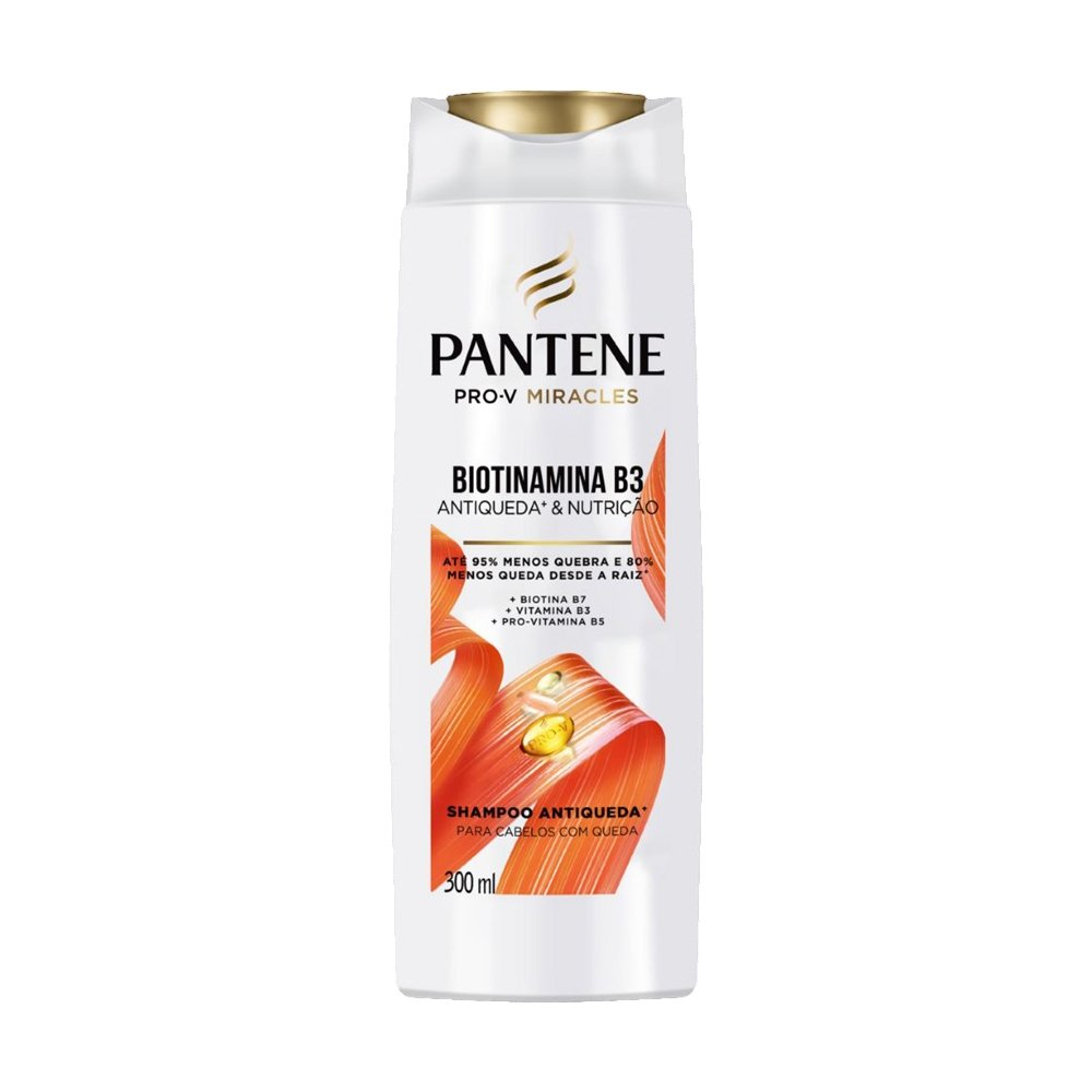 Shampoo Pantene Antiqueda Biotinamina B3 300ml Shampoo Pantene Antiqueda Biotinamina B3 300ml