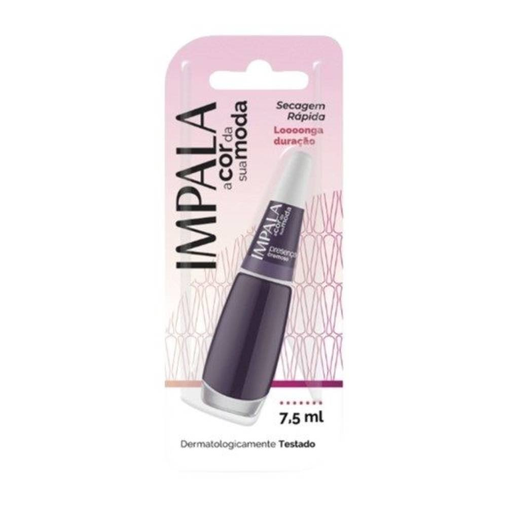 Esmalte Impala Cremoso Presença A Cor da Sua Moda 7,5ml - Blister Esmalte Impala Cremoso Presença A Cor da Sua Moda 7,5ml - Blister