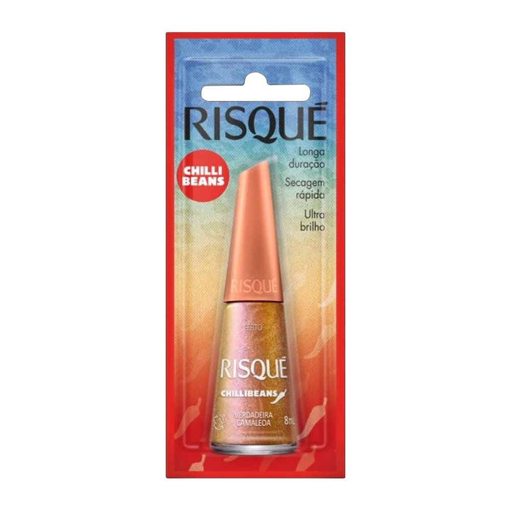 Esmalte Risqué Efeitos Verdadeira Camaleoa Chilli Beans Blister 8ml Esmalte Risqué Efeitos Verdadeira Camaleoa Chilli Beans Blister 8ml