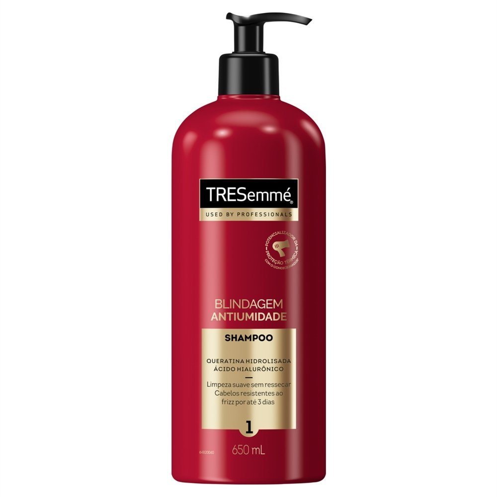 Shampoo TRESemmé Blindagem Antiumidade 650ml Shampoo TRESemmé Blindagem Antiumidade 650ml