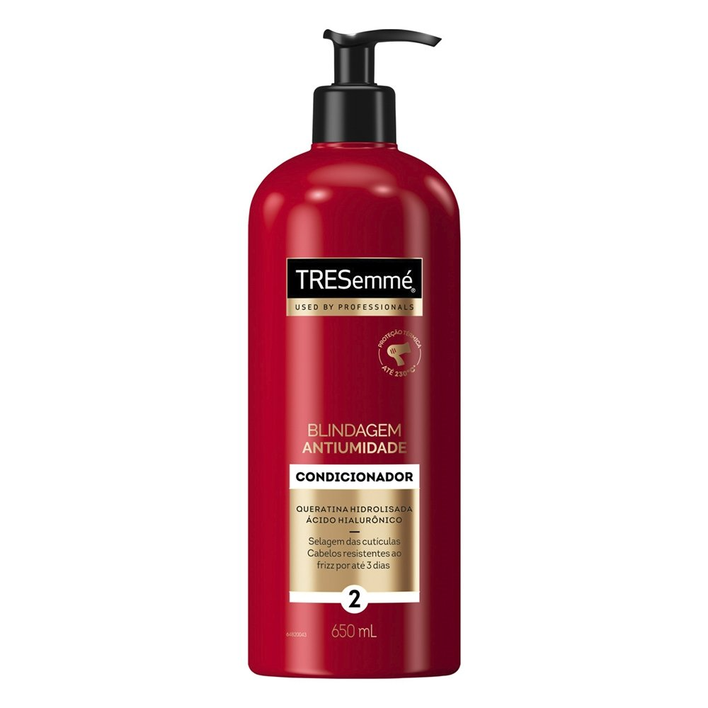 Condicionador TRESemmé Blindagem Antiumidade 650ml Condicionador TRESemmé Blindagem Antiumidade 650ml
