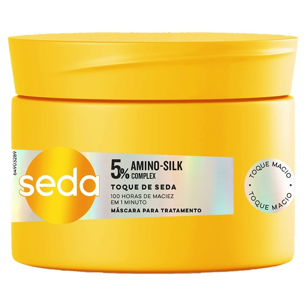 Mascara De Tratamento Seda Toque De Seda 300g Mascara De Tratamento Seda Toque De Seda 300g