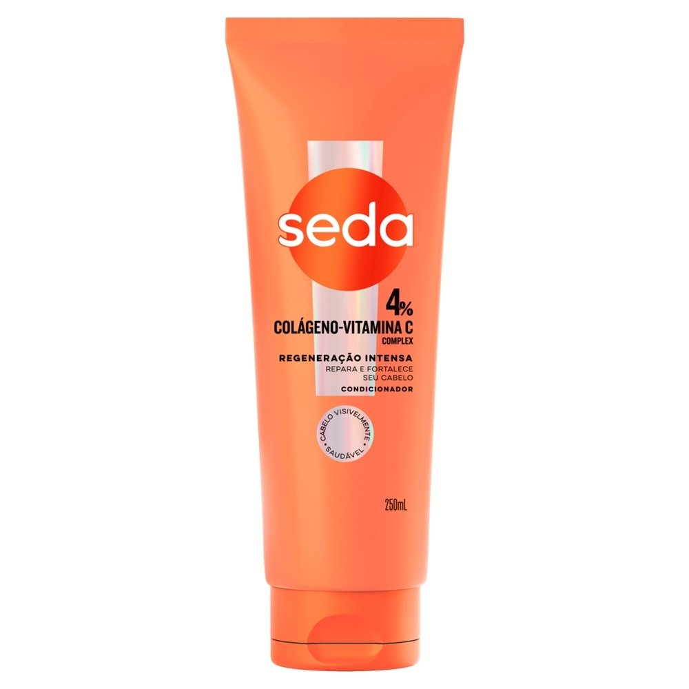 Condicionador Seda Colágeno e Vitamina C Regeneração Intensa 250ml Condicionador Seda Colágeno e Vitamina C Regeneração Intensa 250ml