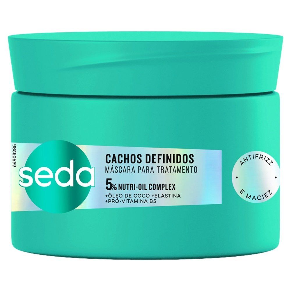 Mascara de Tratamento Seda Cachos Definidos 300g Mascara de Tratamento Seda Cachos Definidos 300g