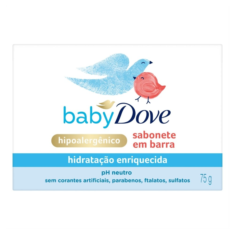 Sabonete em Barra Dove Baby Hidratação Enriquecida 75g Sabonete em Barra Dove Baby Hidratação Enriquecida 75g