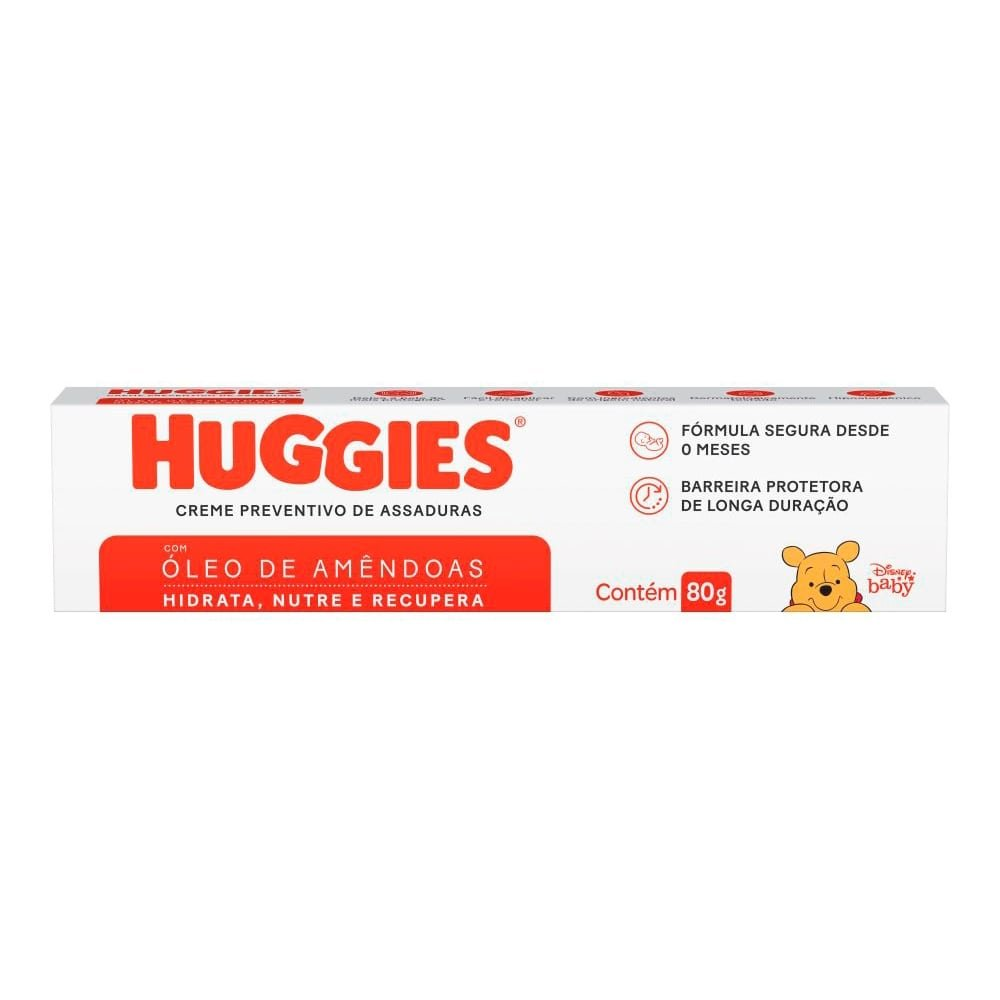 Creme para Assadura Huggies Supreme Care 80g Creme para Assadura Huggies Supreme Care 80g