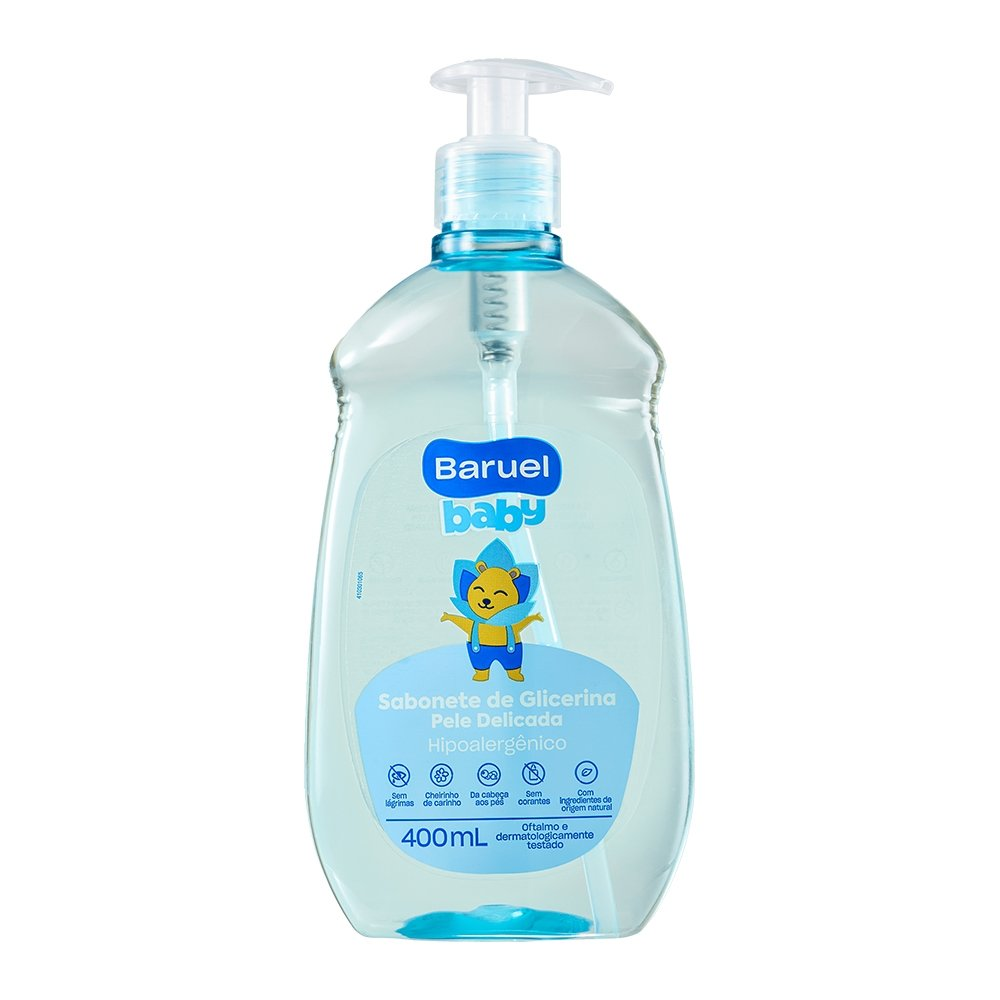 Sabonete Líquido Baruel Baby sem Corante 400ml Sabonete Líquido Baruel Baby sem Corante 400ml