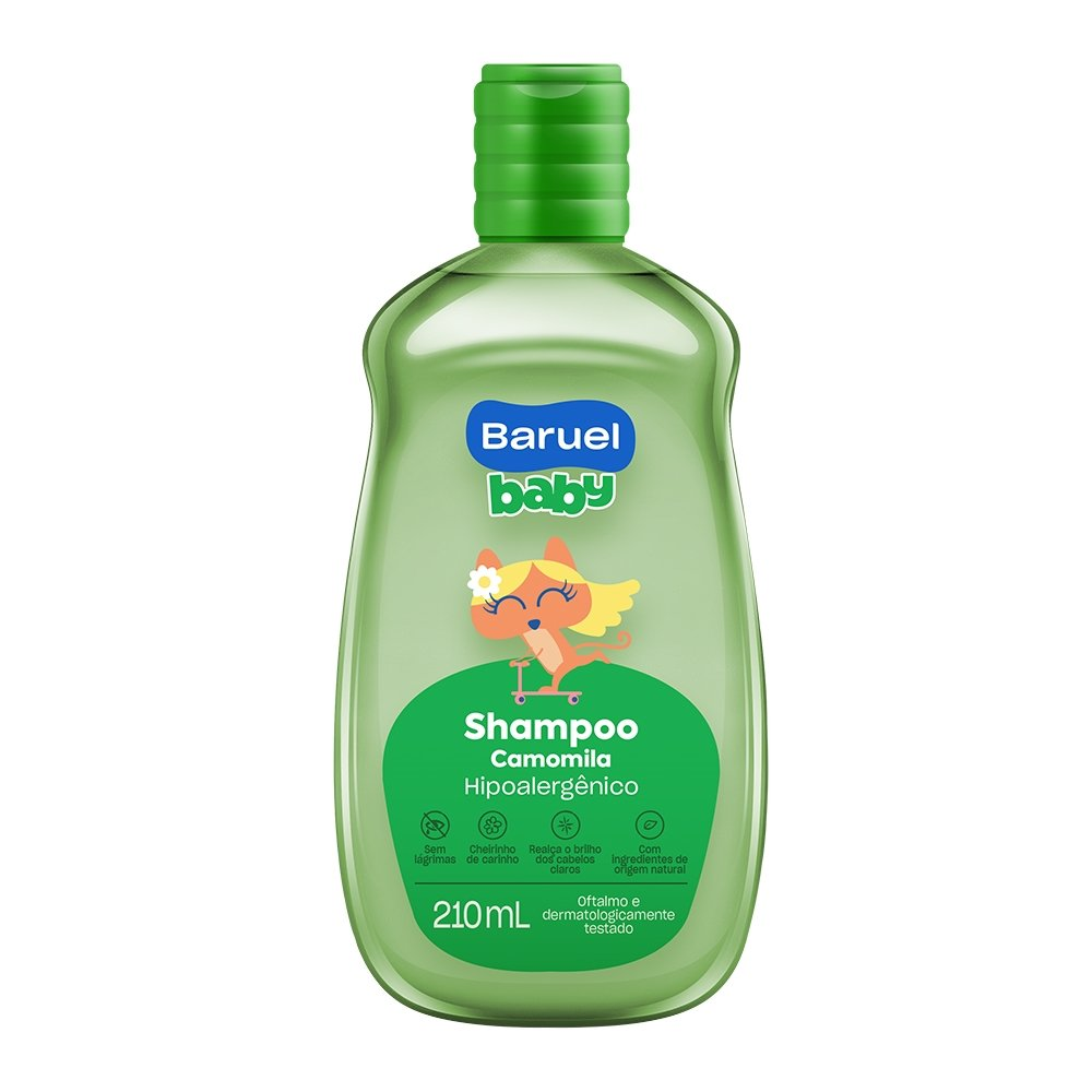 Shampoo Baruel Baby Camomila 210ml Shampoo Baruel Baby Camomila 210ml