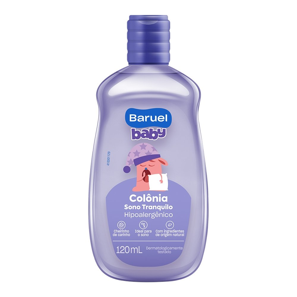 Colônia Baruel Baby Sono Tranquilo 120ml - Embalagem 6 Unidades Colônia Baruel Baby Sono Tranquilo 120ml - Embalagem 6 Unidades