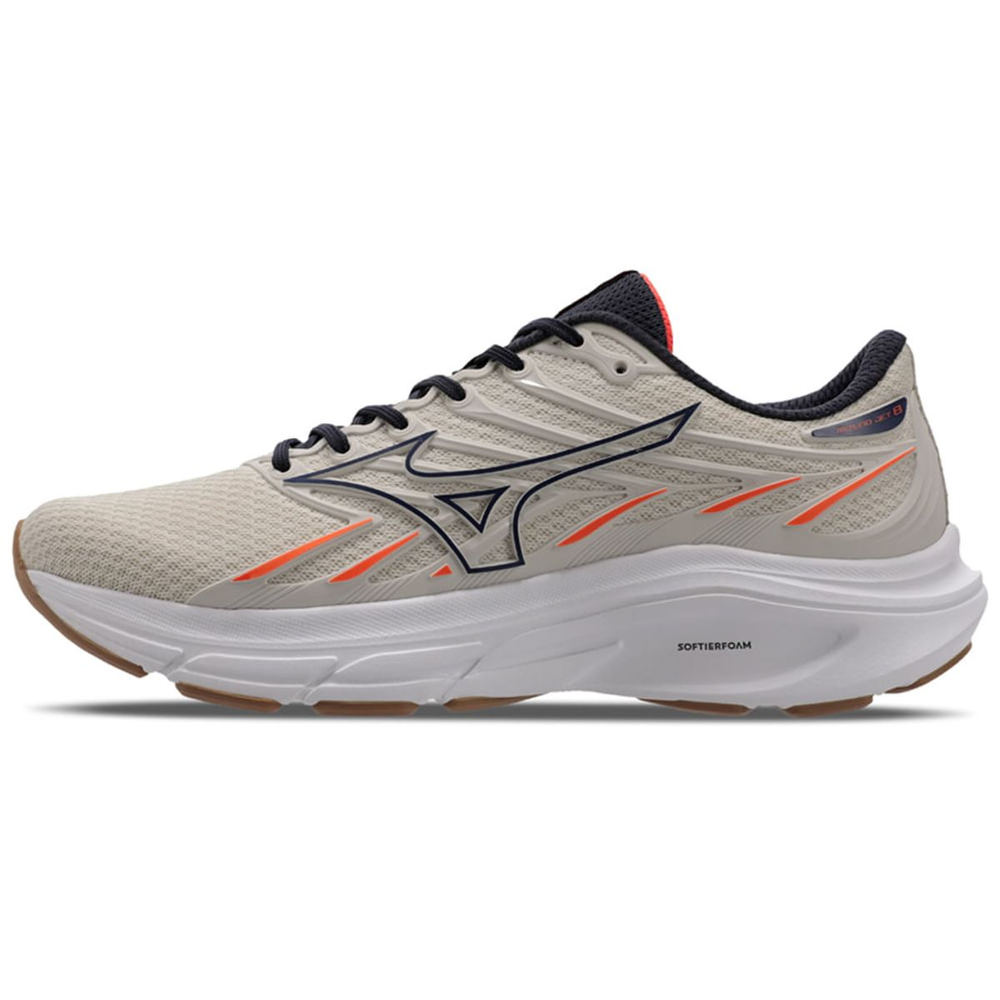 Tênis de Corrida Mizuno Jet 8 44 Bege