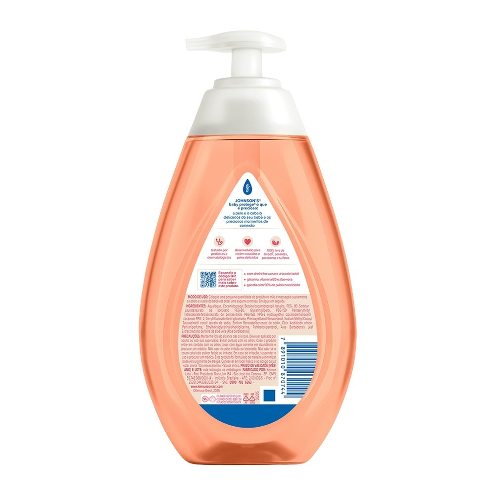 Sabonete Líquido Johnson Baby Glicerina Cabeça aos Pés 400ml Sabonete Líquido Johnson Baby Glicerina Cabeça aos Pés 400ml