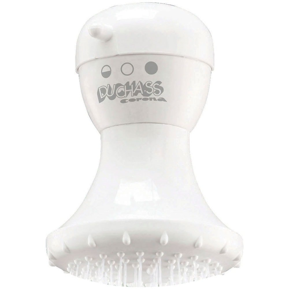 Chuveiro Ducha Hydra/Corona SS Branca 5400W Chuveiro Ducha Hydra/Corona SS Branca 5400W