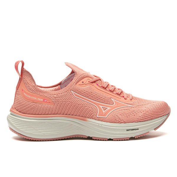 Tênis de Corrida Mizuno Cool Ride 3 37 Rosa Tênis de Corrida Mizuno Cool Ride 3 37 Rosa