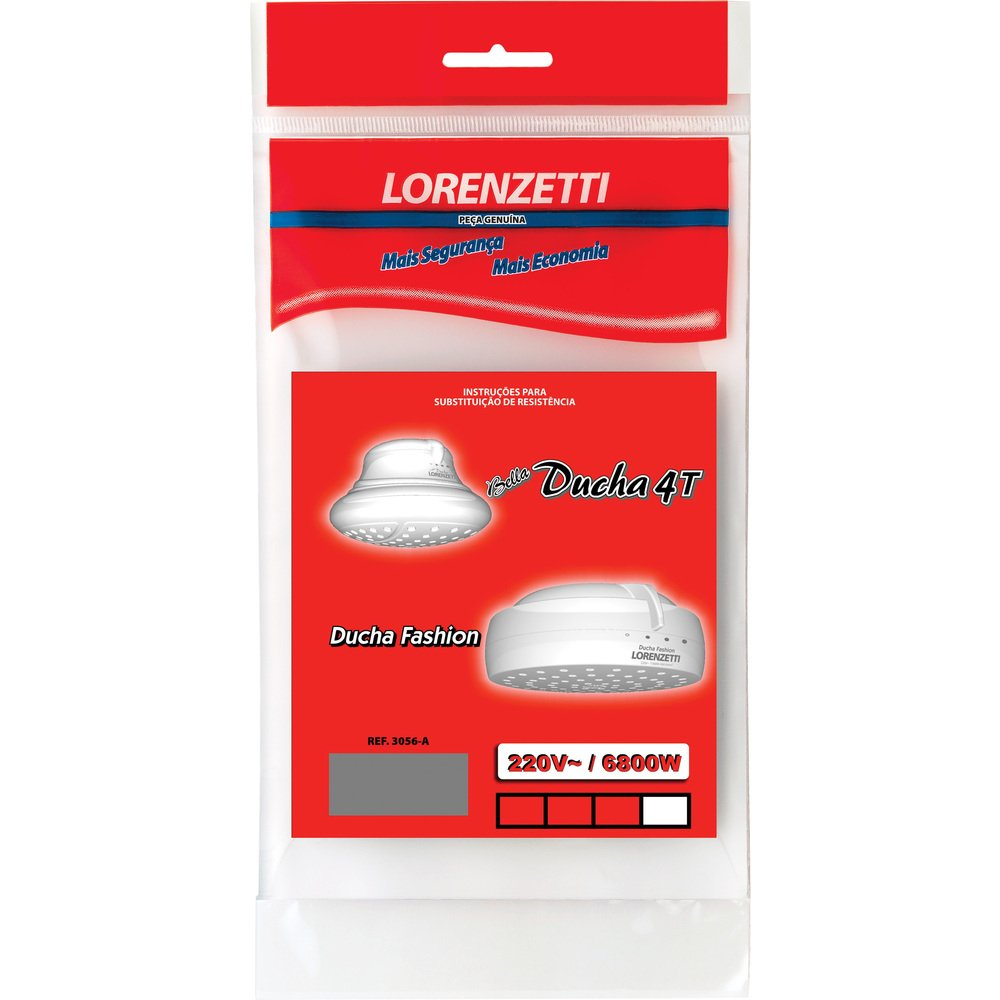Resistência para Chuveiro Lorenzetti Bela Ducha/Fashion 4 Temperaturas Resistência para Chuveiro Lorenzetti Bela Ducha/Fashion 4 Temperaturas