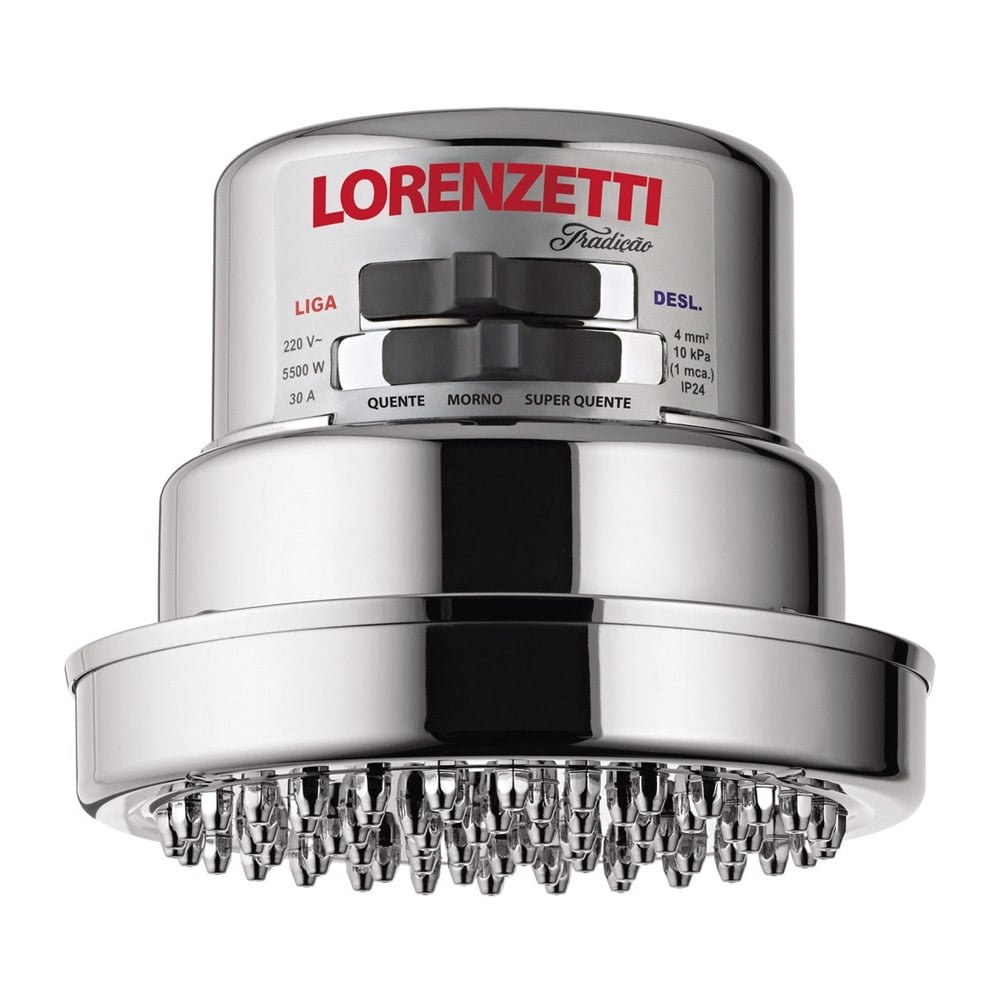 Chuveiro Lorenzetti Tradição 5500W Chuveiro Lorenzetti Tradição 5500W