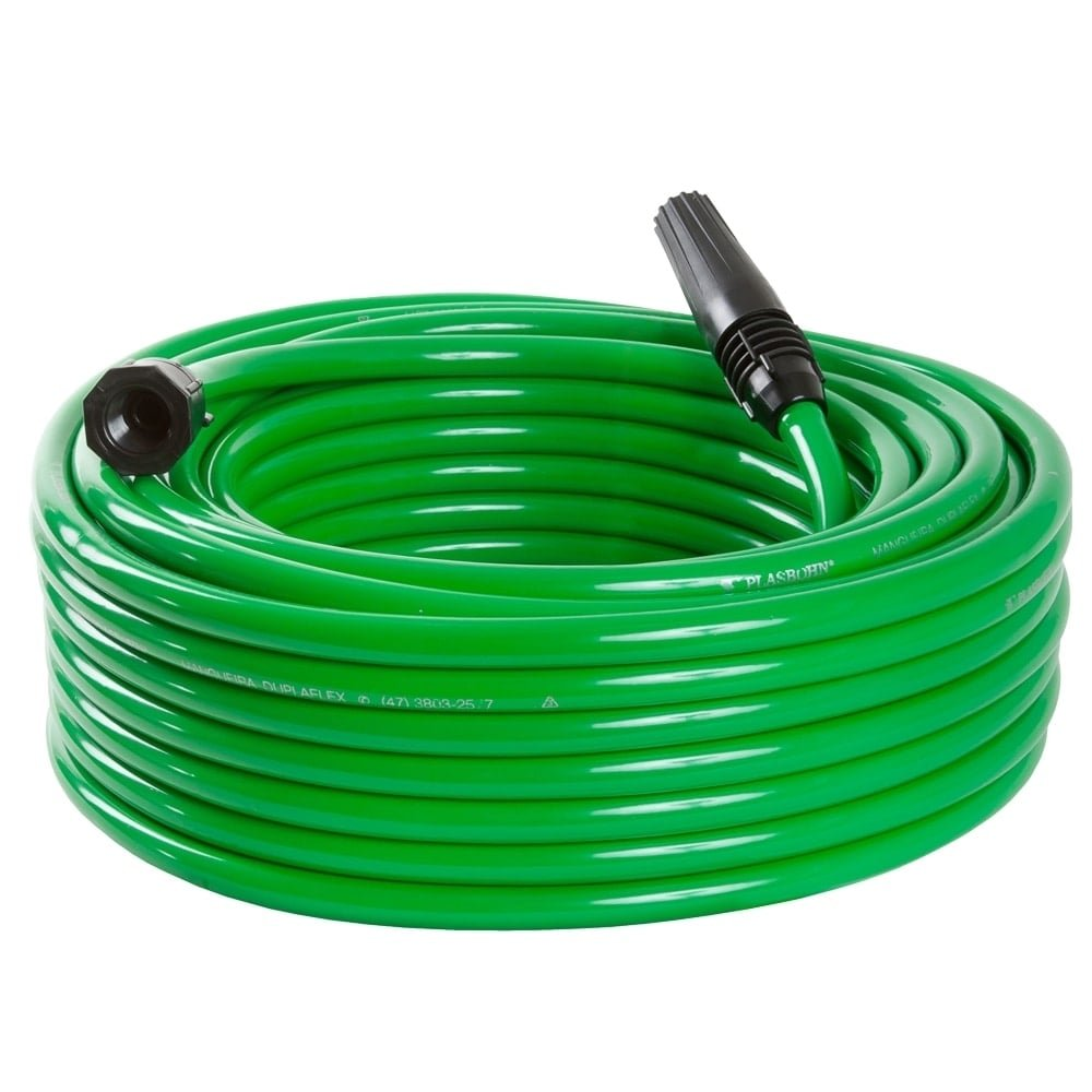 Mangueira Jardim Plasbohn Duplaflex 7/16 x 1,5mm Verde 10m Mangueira Jardim Plasbohn Duplaflex 7/16 x 1,5mm Verde 10m
