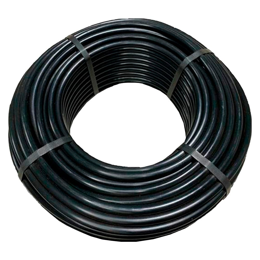 Tubo Isolador Fortek para Cerca Elétrica 7/16x50m Rolo Preto Tubo Isolador Fortek para Cerca Elétrica 7/16x50m Rolo Preto