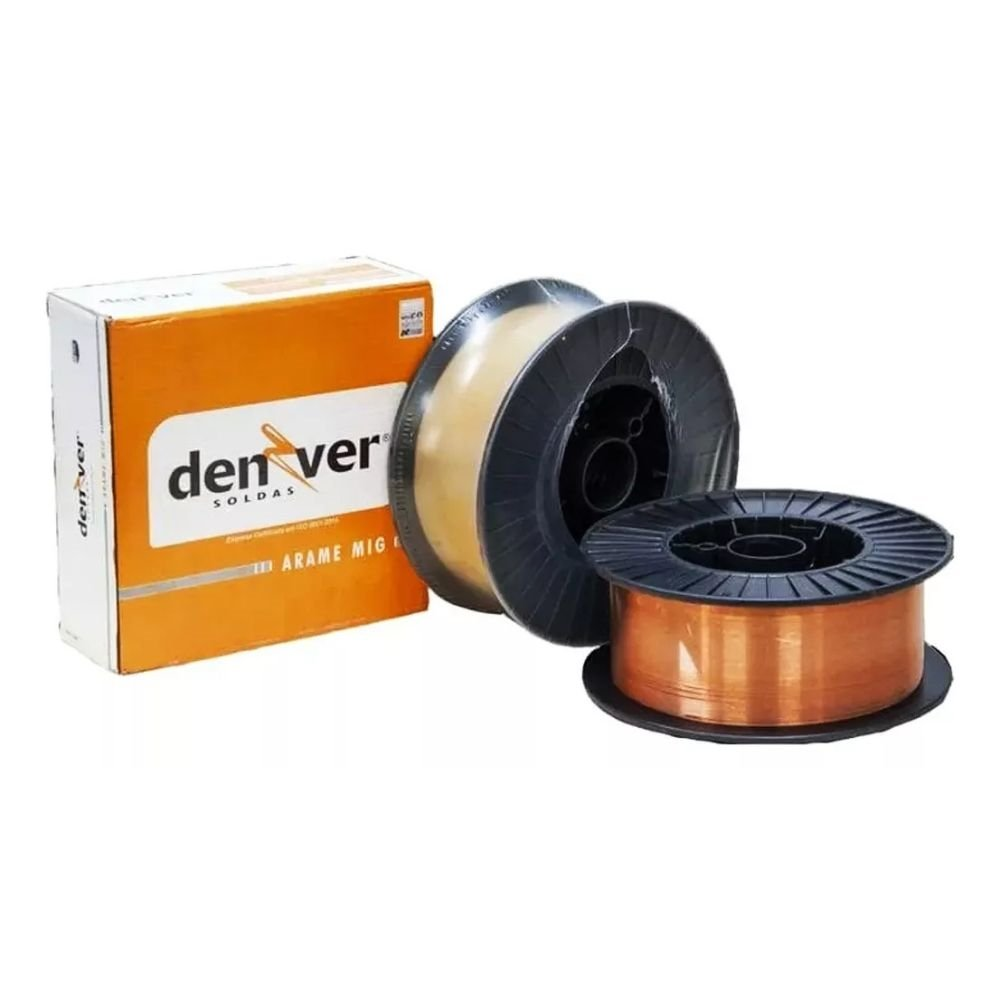 Arame De Solda Mig Denver 0,80mm 15Kg Arame De Solda Mig Denver 0,80mm 15Kg