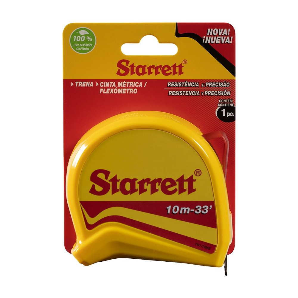 Trena Starrett KTS1 10ME-S 25mm 10m Trena Starrett KTS1 10ME-S 25mm 10m