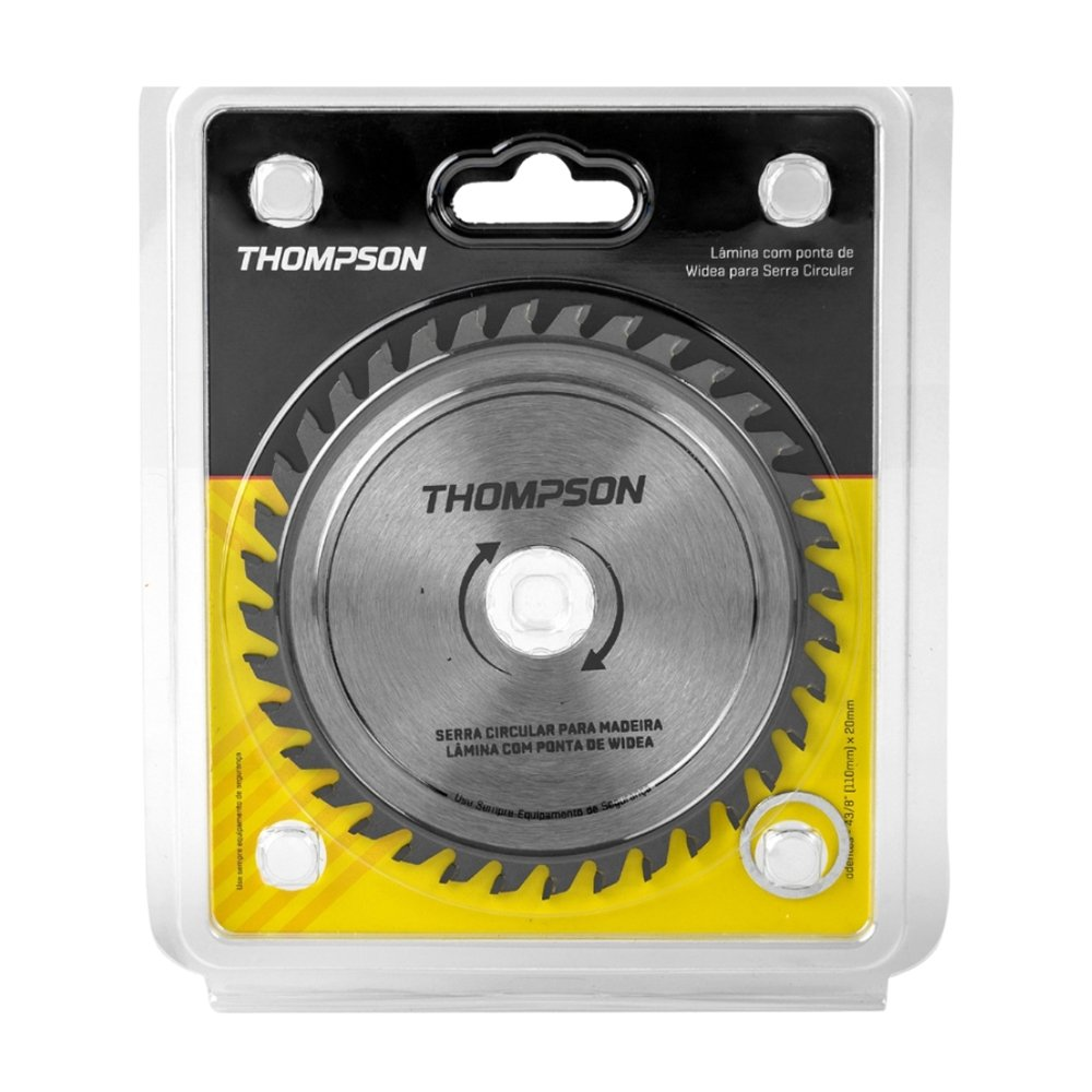 Disco Serra Circular Thompson Com Videa 7.1/4 - 24 Dentes Disco Serra Circular Thompson Com Videa 7.1/4 - 24 Dentes