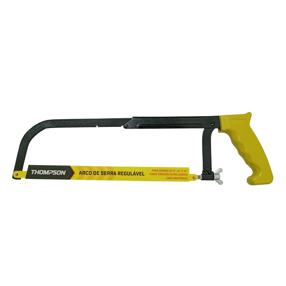 Arco de Serra Thompson Regulável Premium 12P Cabo Amarelo Arco de Serra Thompson Regulável Premium 12P Cabo Amarelo