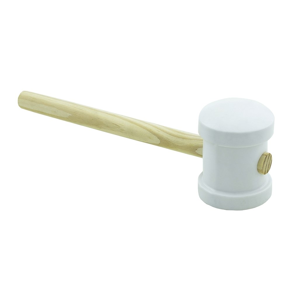 Martelo Borracha Thompson 60mm Branco - Embalagem com 6 Unidades Martelo Borracha Thompson 60mm Branco - Embalagem com 6 Unidades