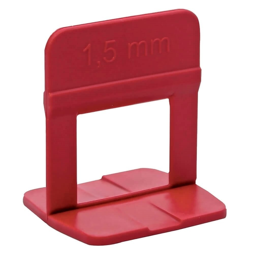 Espaçador Cortag Nivelador Eco Vermelho 1,5mm - Embalagem com 50 Unidades Espaçador Cortag Nivelador Eco Vermelho 1,5mm - Embalagem com 50 Unidades