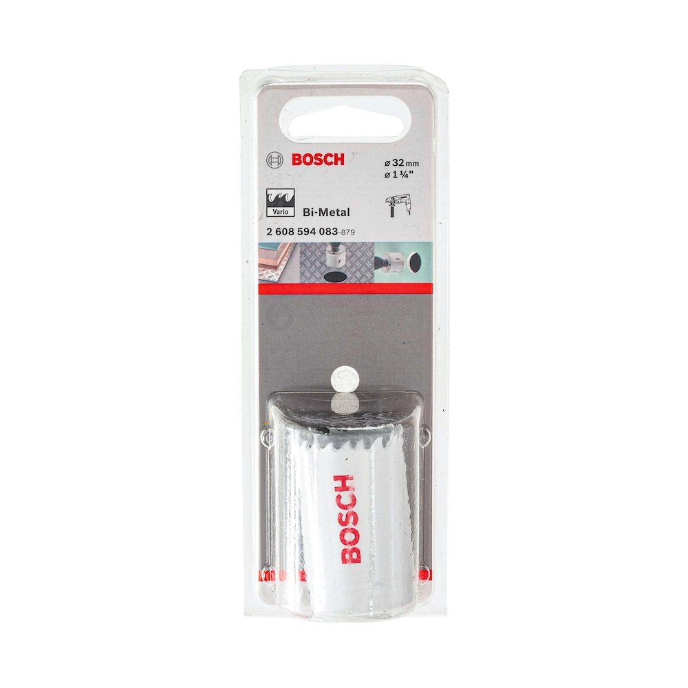 Serra Copo Bosch Bimetálica 32mm 1 1/4P Serra Copo Bosch Bimetálica 32mm 1 1/4P