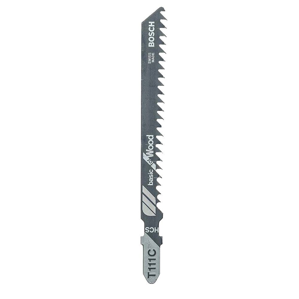 Lâmina Bosch Serra Tico Tico T111C para Madeira - Embalagem com 5 Unidades Lâmina Bosch Serra Tico Tico T111C para Madeira - Embalagem com 5 Unidades
