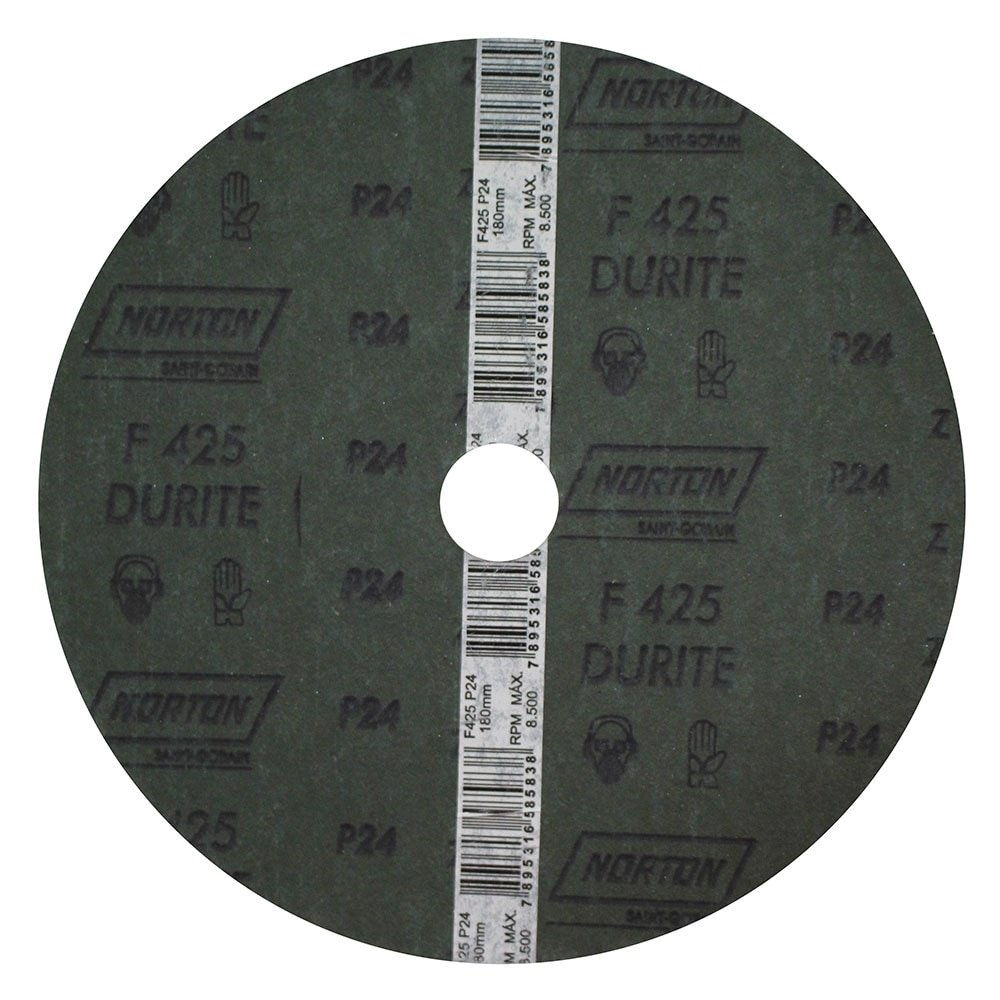 Disco Lixa F425 G24 7" Embalagem com 10 Unidades Norton Disco Lixa F425 G24 7" Embalagem com 10 Unidades Norton
