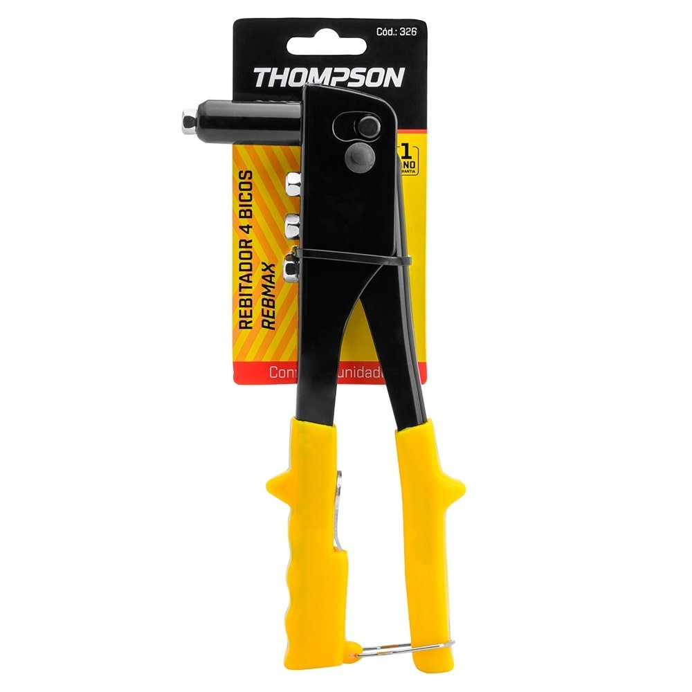 Alicate Rebitador Manual Rebmax Thompson com 4 Bicos Alicate Rebitador Manual Rebmax Thompson com 4 Bicos