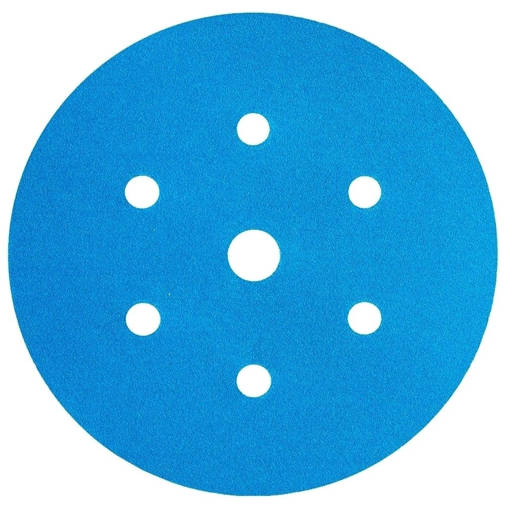 Disco Lixa Hookit Blue 3m 321u P150 152mm Com 7 Furos 50x1 Disco Lixa Hookit Blue 3m 321u P150 152mm Com 7 Furos 50x1
