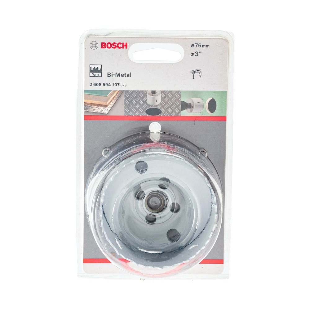 Serra Copo Bosch Bosch Bimetálica 76mm 3P Serra Copo Bosch Bosch Bimetálica 76mm 3P