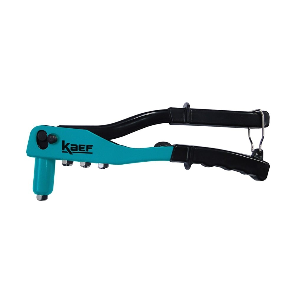 Alicate Rebitador Manual Kaef com 4 Bicos Diâmetro 4,8mm Alicate Rebitador Manual Kaef com 4 Bicos Diâmetro 4,8mm