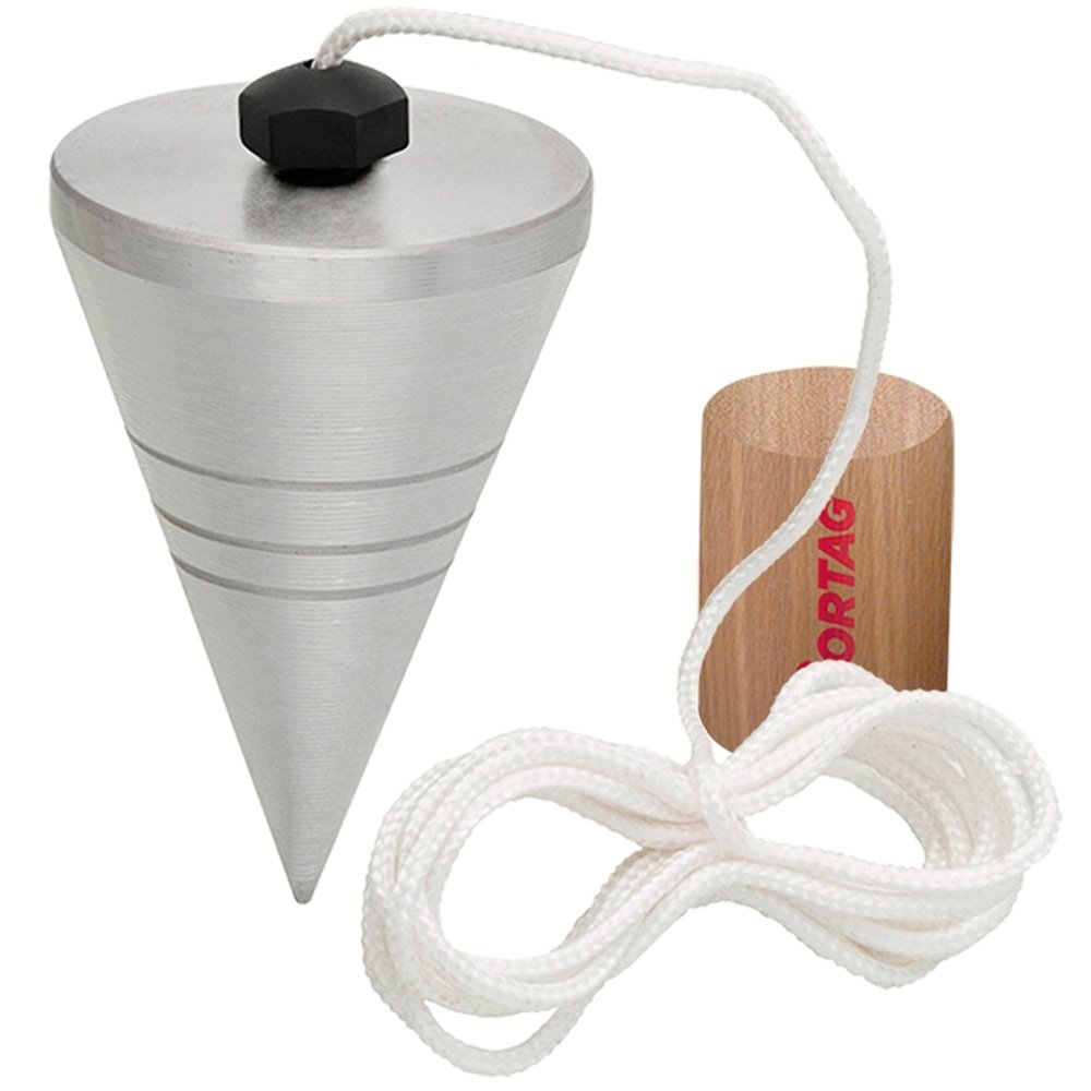 Prumo de Centro Cortag em Aço 42,5mm x 60mm 200g Prumo de Centro Cortag em Aço 42,5mm x 60mm 200g