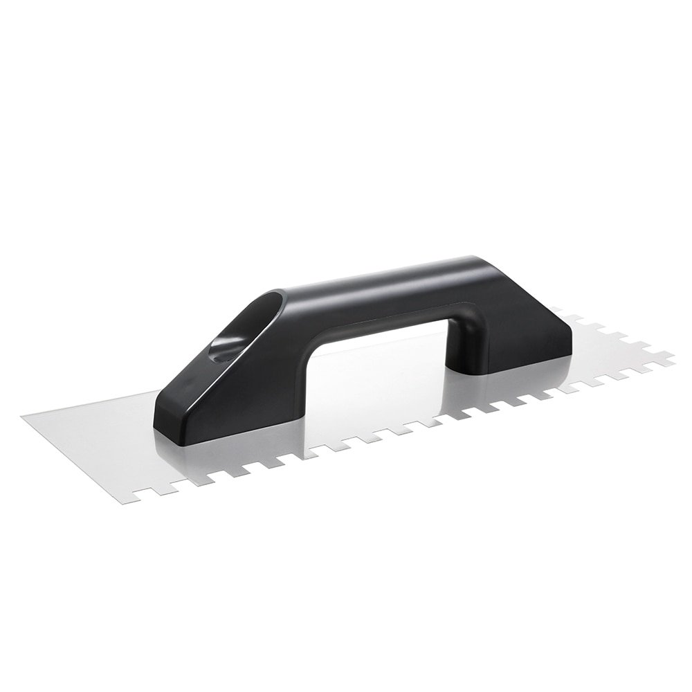 Desempenadeira Cortag Aço Dentada 38x12cm Dentes 10x10mm Cabo Plástico Desempenadeira Cortag Aço Dentada 38x12cm Dentes 10x10mm Cabo Plástico