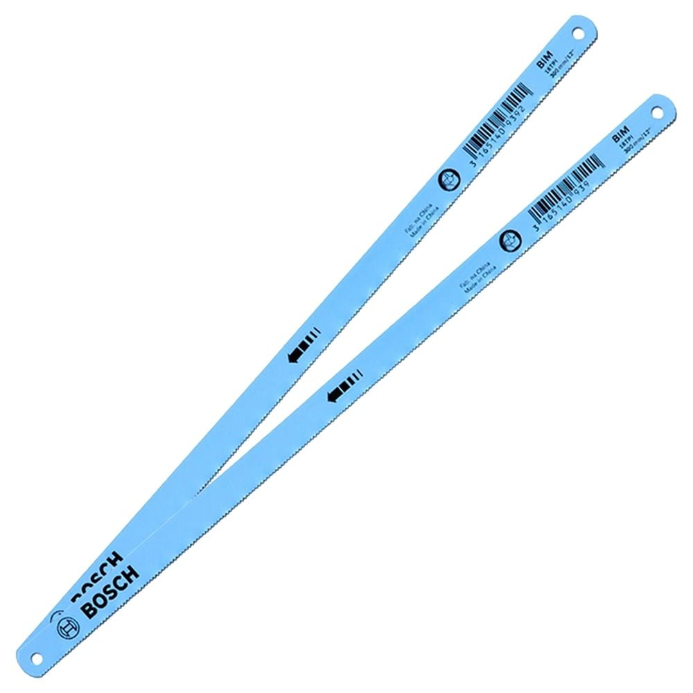 Segueta Bosch Bimetálica Flexível 1218 18 Dentes - Embalagem com 2 Unidades Segueta Bosch Bimetálica Flexível 1218 18 Dentes - Embalagem com 2 Unidades