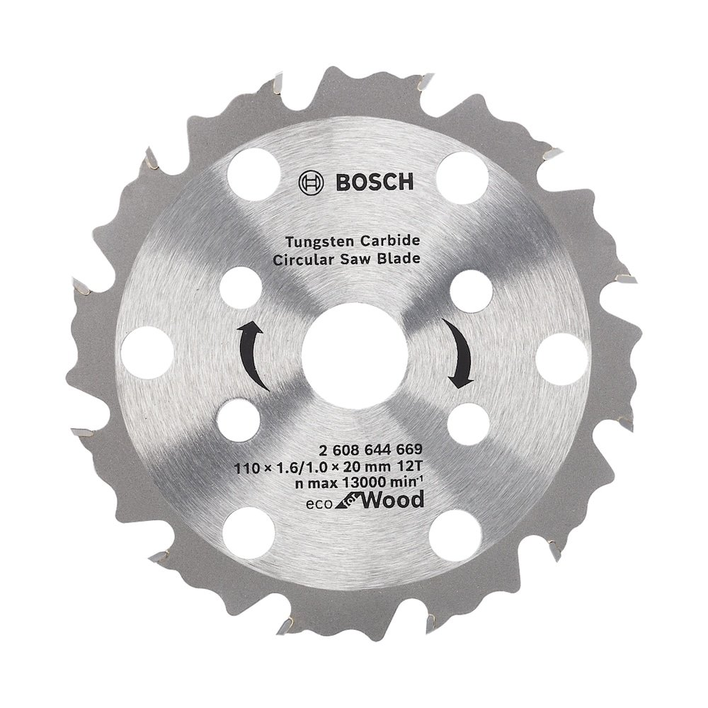 Disco Serra Circular Bosch Eco Coolteq 110x20 mm 12 Dentes Disco Serra Circular Bosch Eco Coolteq 110x20 mm 12 Dentes