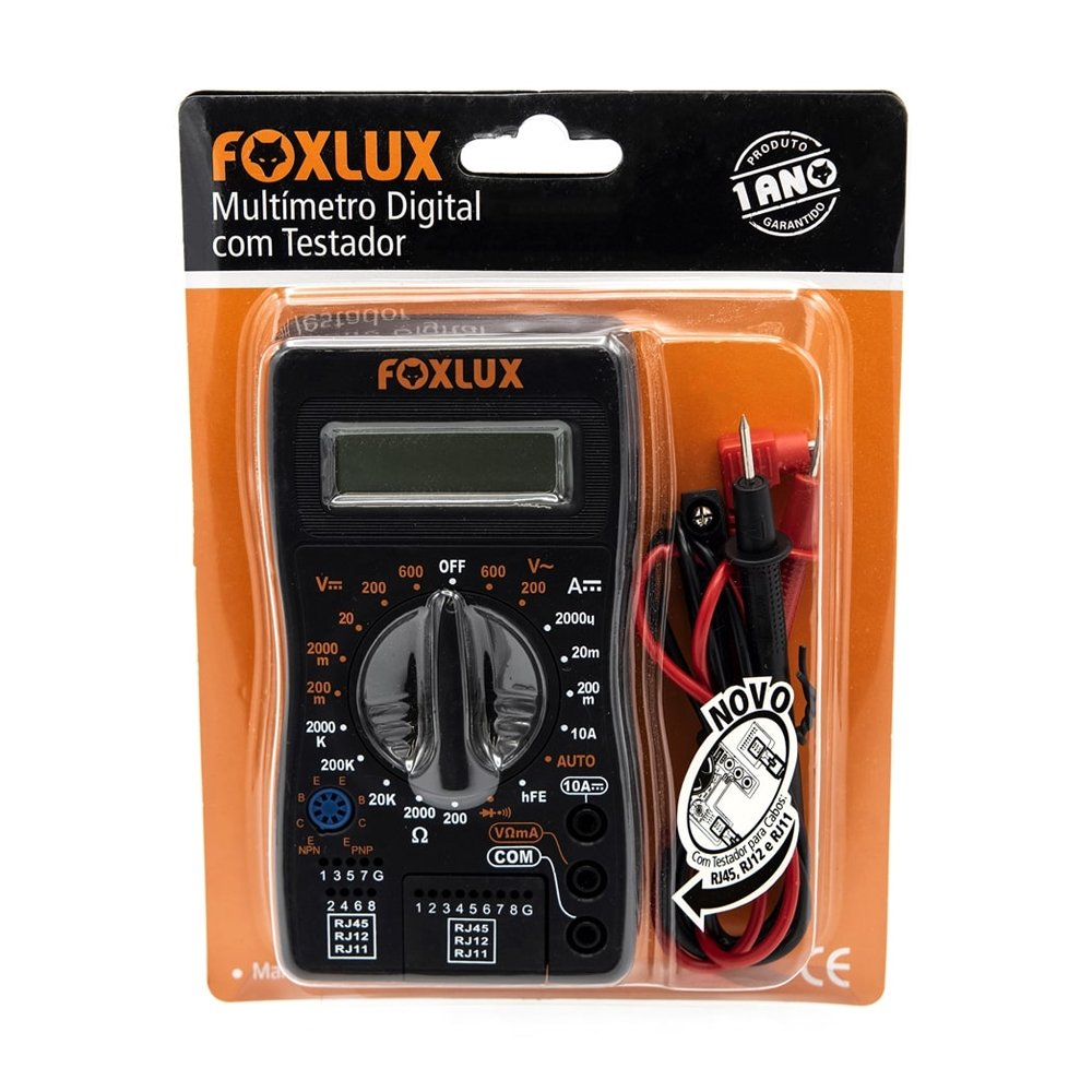 Multimetro FoxLux Digital FX-MD Multimetro FoxLux Digital FX-MD