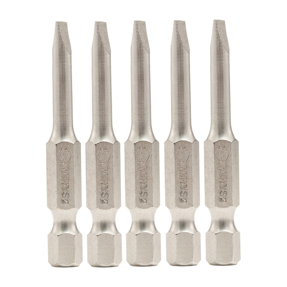 Ponta Bits Sata Fenda 1/4 3X50mm SM - Embalagem com 5 Unidades
