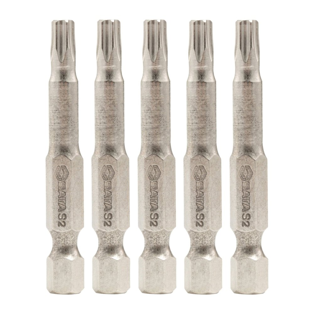 Ponta Bits Sata Torx 1/4 T30 50mm SM - Embalagem com 5 Unidades Ponta Bits Sata Torx 1/4 T30 50mm SM - Embalagem com 5 Unidades
