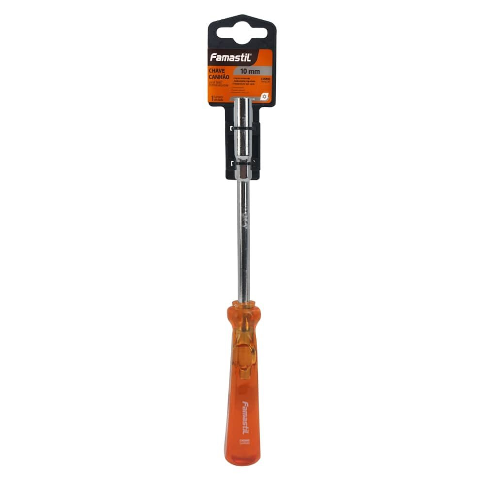 Chave Canhão Famastil Cromo Vanadio 10mm Chave Canhão Famastil Cromo Vanadio 10mm