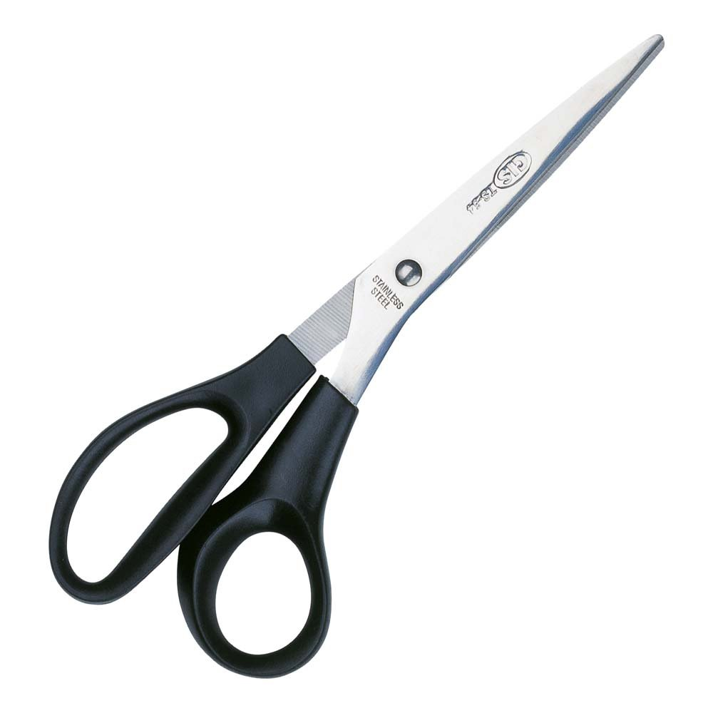 Tesoura CIS TS-54 Multiuso Lâmina Aço Cabo Plástico 21cm SM Tesoura CIS TS-54 Multiuso Lâmina Aço Cabo Plástico 21cm SM